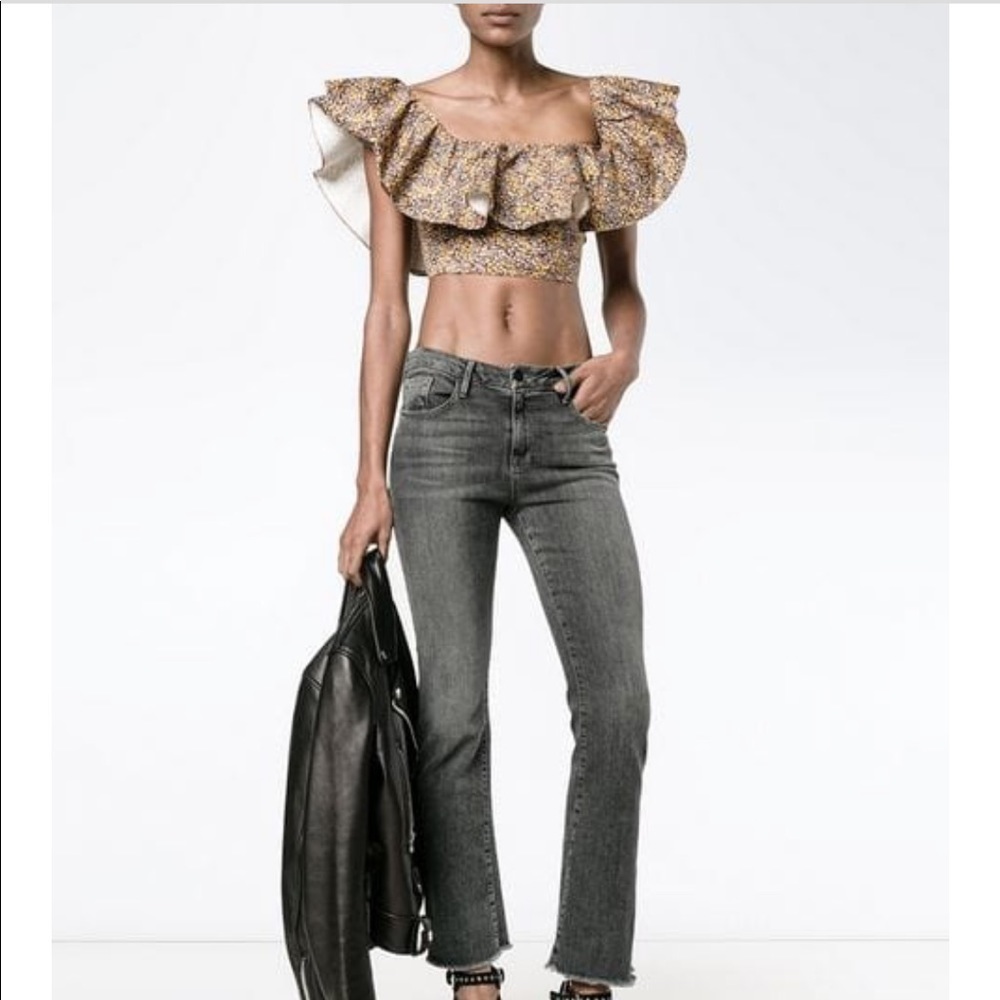 • Philosophy Di Lorenzo Serafini • Flora Crop Top